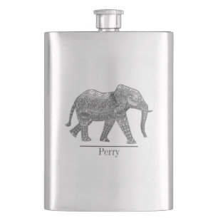 Petaca Elefante decorativo personalizado