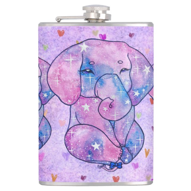 Petaca Elefante llamado Acorn (Anverso)