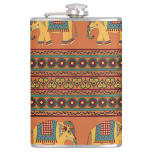 Petaca Elefantes Indios, Naranjas Tradicionales Sin Marea