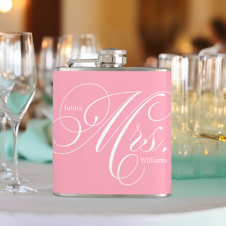 Petaca Elegante guion rosa futuro señora.