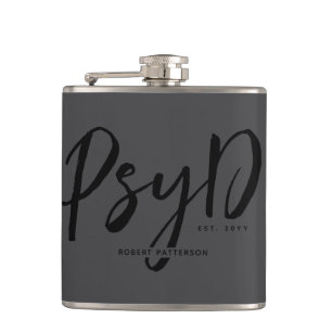 Petaca Elegante Médico de Psicología en PsyD