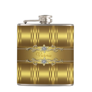 Petaca Elegante Oro