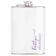 Elegante regalo moderno de dama de honor | Persona