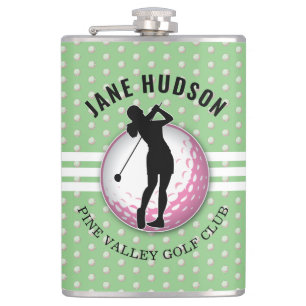 Petaca Elegantes mujeres Golfer Design Flask