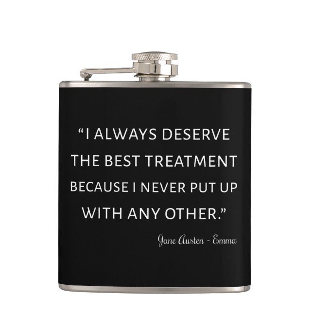 Petaca Emma De Jane Austen Cita II (Anverso)