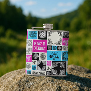 Petaca En Funda de Emergencia, emborracharse, ser negro y