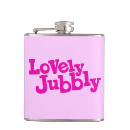 Petaca Encantador frasco de humor en jerga rosa