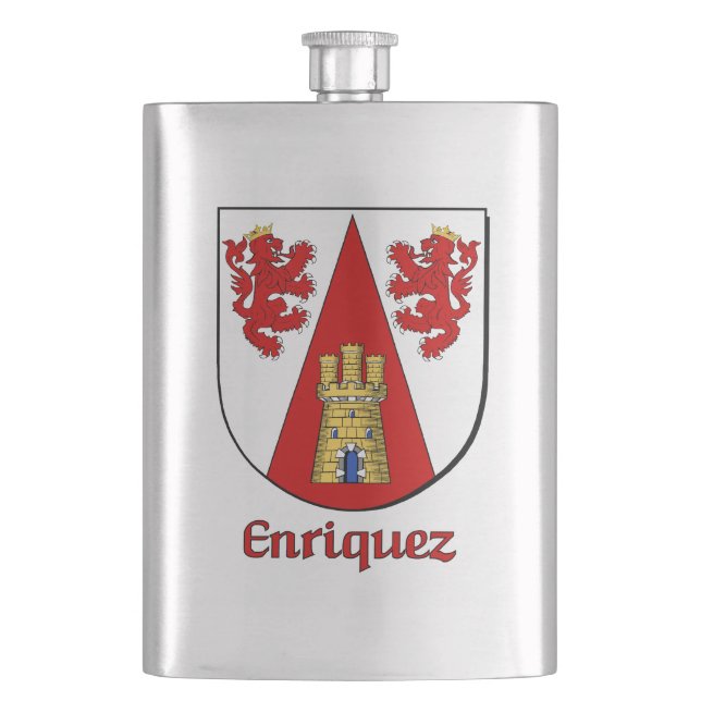 Petaca Enriquez Heraldic Shield (Anverso)