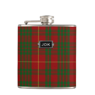 Petaca Envase Monogramado Cameron Tartan