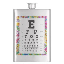 Envase para optometría, oftalmología "Eye Chart"