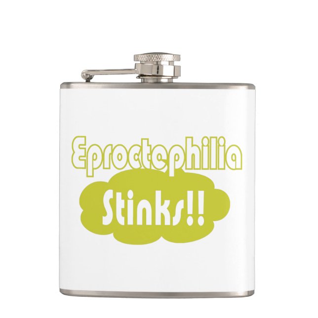Petaca ¡¡Eproctophilia Apesta!! (Anverso)