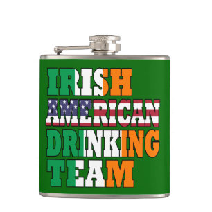 Petaca Equipo de bebidas irlandés-americano