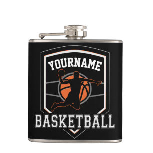 Petaca Equipo de Mate de Slam de Jugador de Baloncesto Pe