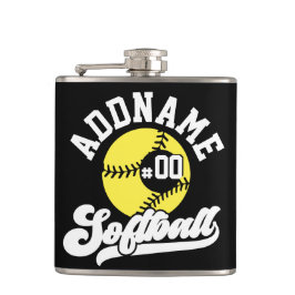 Petaca Equipo de retro de NOMBRE ADICIONAL para jugador d