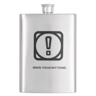 Petaca ERROR: FOCUS NO ENCONTRADO Flask   Divertido Traba