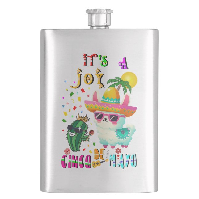 Petaca Es una alegría Cinco De Mayo (Anverso)