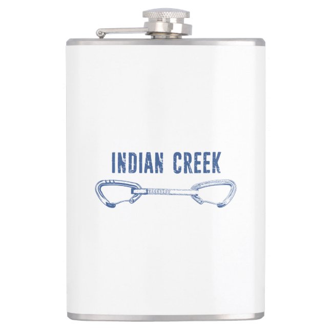 Petaca Escalada de Creek Indio (Anverso)