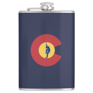 Petaca Escalada de hielo de Colorado