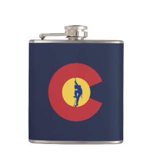 Petaca Escalada de hielo de Colorado