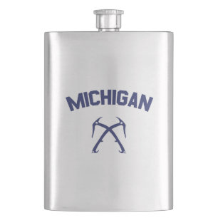 Petaca Escalada de hielo de Michigan