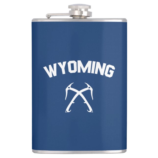 Petaca Escalada de hielo Wyoming (Anverso)