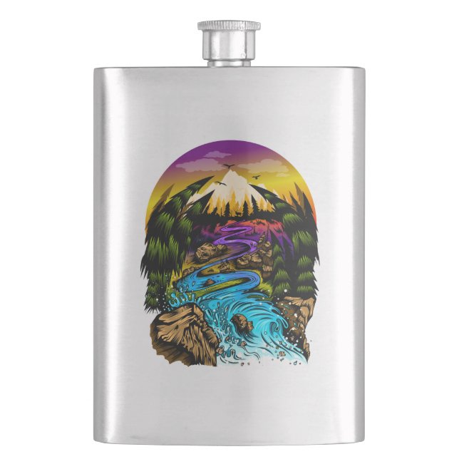 Petaca Escena exterior (Anverso)