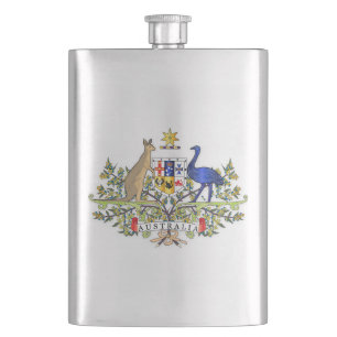 Petaca Escudo de armas de Australia