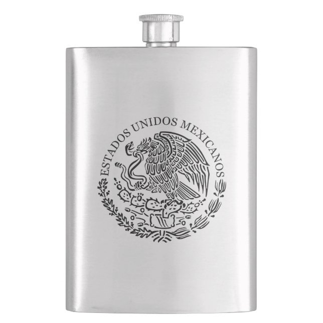 Petaca Escudo de armas de México (Anverso)