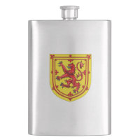 Escudo de armas desenfrenado del león de Escocia