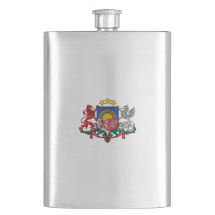 Petaca Escudo de armas letón