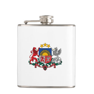 Petaca Escudo de armas letón