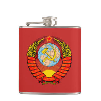 Petaca Escudo de armas URSS de Unión Soviética
