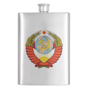Petaca Escudo de armas URSS de Unión Soviética