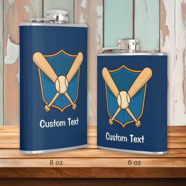 Petaca Escudo de béisbol (Subido por el creador)