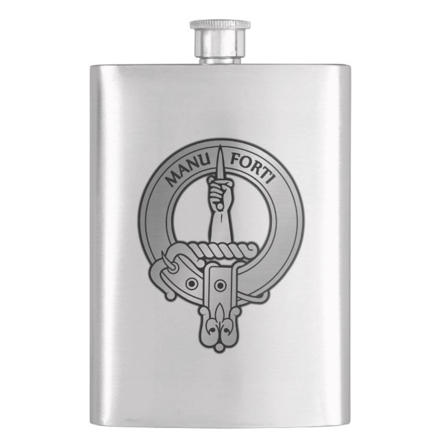 Petaca Escudo de Clan MacKay (Anverso)
