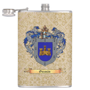 Petaca Escudo del apellido de Guzman de brazos