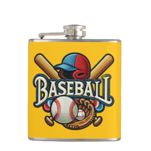 Petaca Esencias clásicas de béisbol / Elegante leyenda re