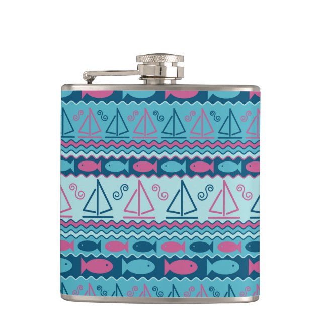 Petaca Espectáculo De Pescado Muy Divertido (Anverso)