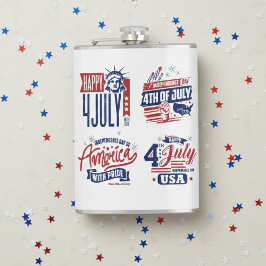 Petaca Espíritu de independencia 4 de julio