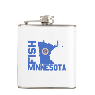 Petaca Esquema de estado de Pescado Minnesota