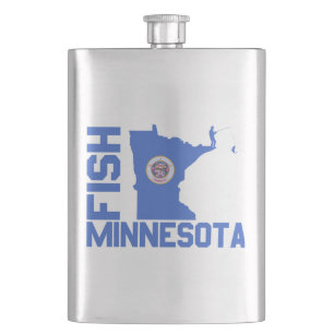 Petaca Esquema de estado de Pescado Minnesota