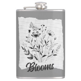 Petaca Esquemas del Jardín de mariposas