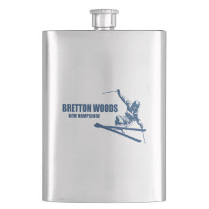 Petaca Esquiador de Bretton Woods New Hampshire