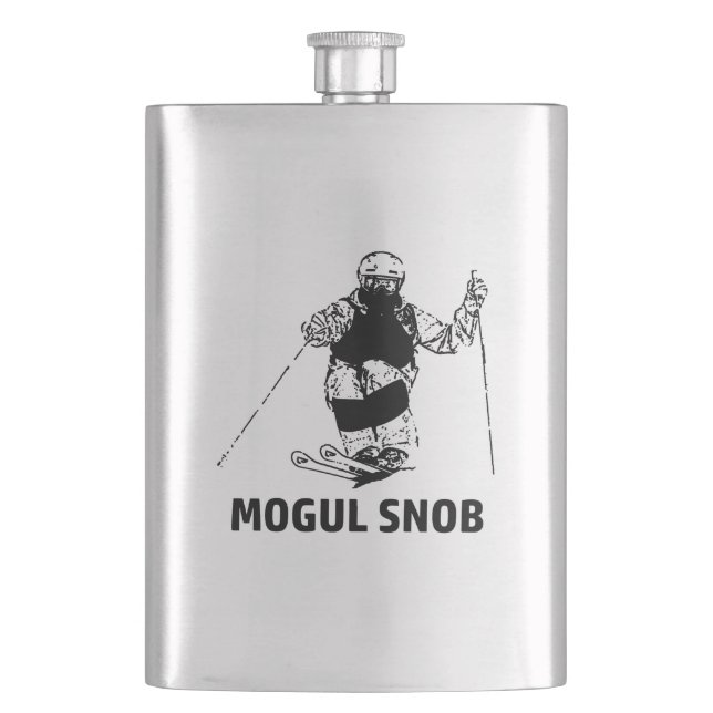 Petaca Esquiador de Mogul (Anverso)