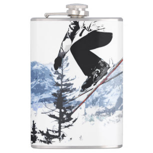 Petaca Esquiar las rocas - Banff Canada