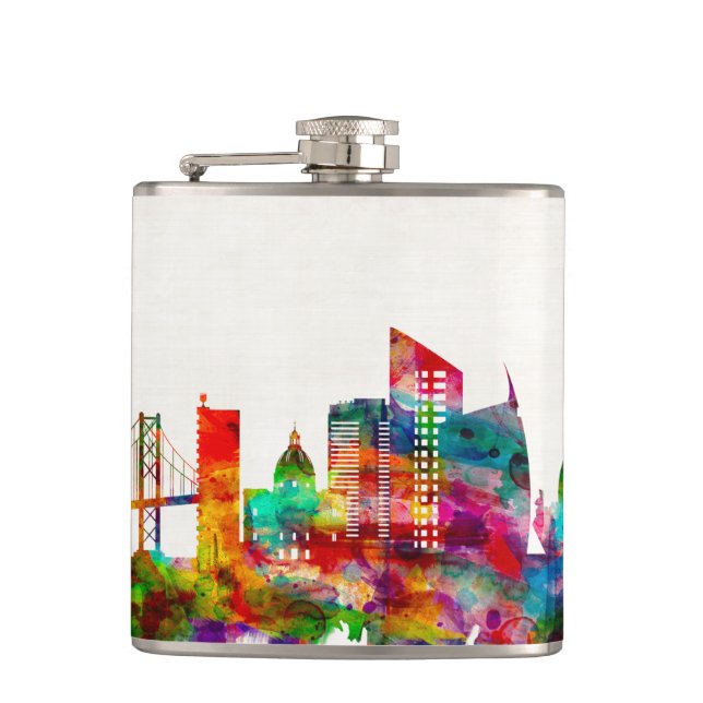 Petaca Esquina de Lisboa Portugal (Anverso)