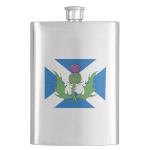 Petaca Esquisto y Saltire escoceses