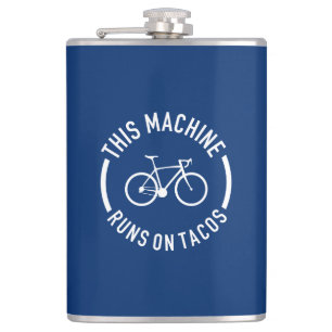 Petaca Esta Máquina Corre Sobre Tacos