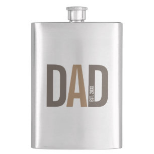 Petaca Establecimiento de un padre personalizado de color