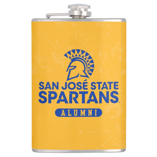 Petaca Estado Spartans de San Jose apenado (Anverso)